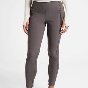 Athleta Headlands Hybrid Tights size 6 Shale